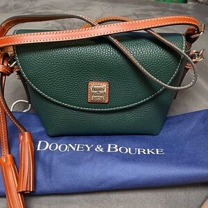 Dooney & Bourke Forest Green Crossbody Bag
